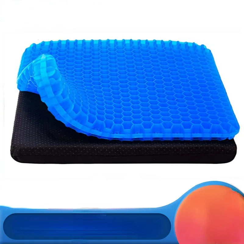 Breathable Cool Car Seat Cushion Summer Silicone Ice Cool Pad